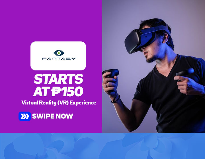 Virtual Reality (VR) Experience starts at P150