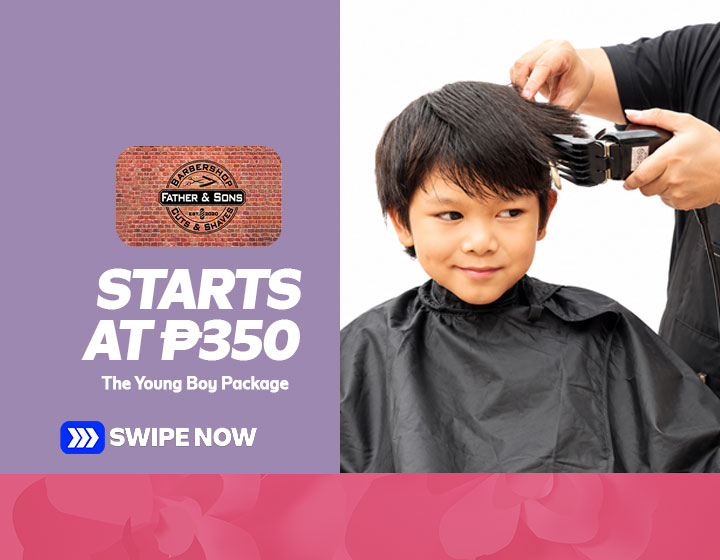 THE YOUNG BOY Package starts at P350