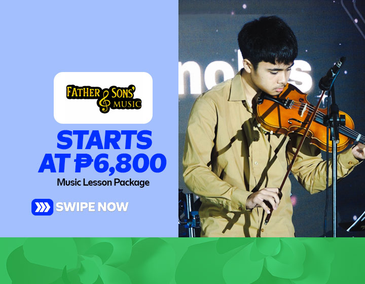 Music Lessons start at P6,800 for 12 Sessions