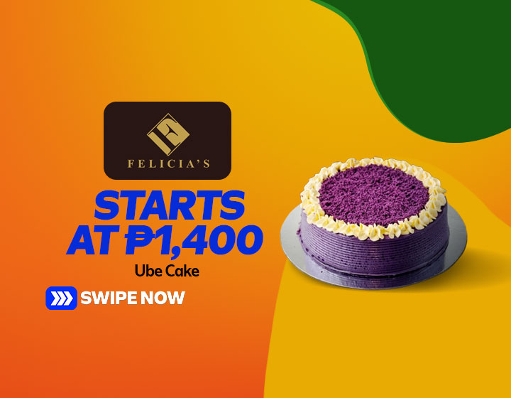 Ube Cake starts at P1,400