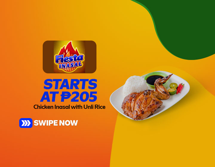 Chicken Inasal starts at P195