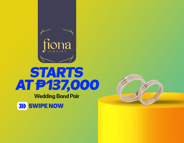 Wedding Band Pair starts at P137,000