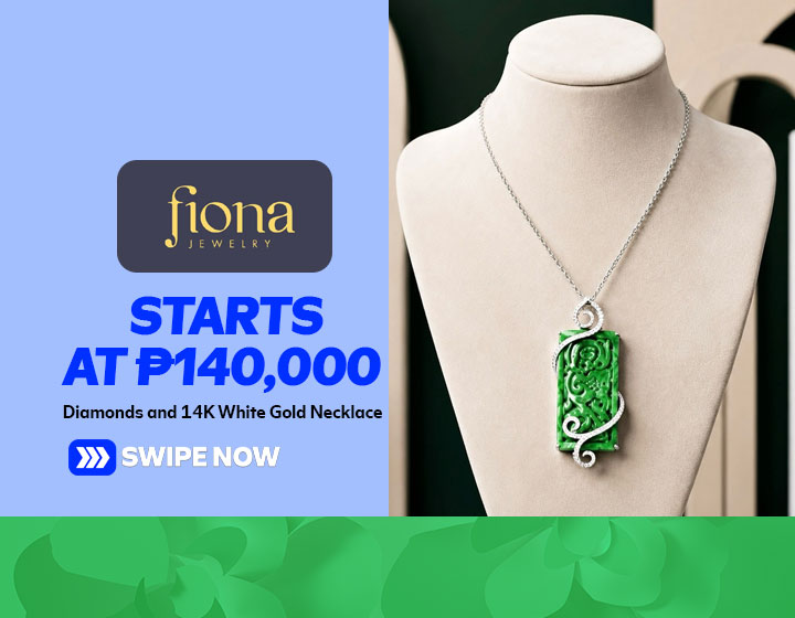 Diamonds and 14K White Gold Necklace starts at P140,000