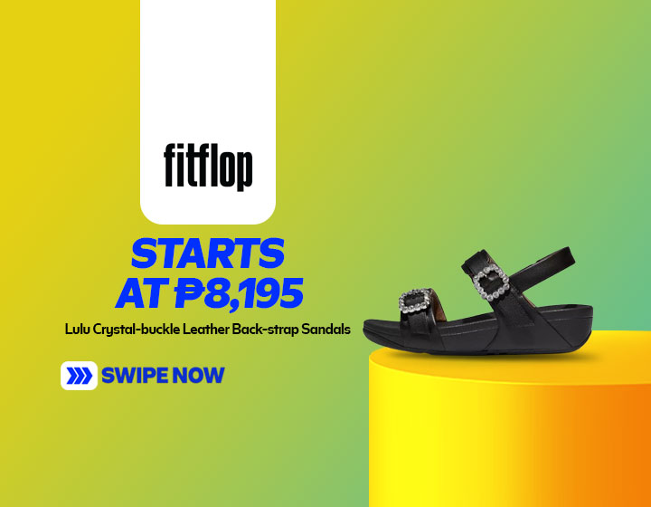 Lulu Crystal-buckle Leather Back-strap Sandals start at P8,195