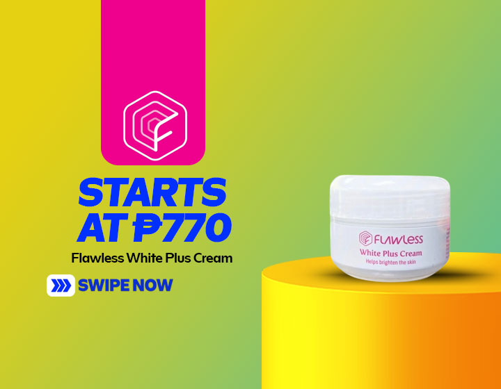 Flawless White Plus Cream starts at P770