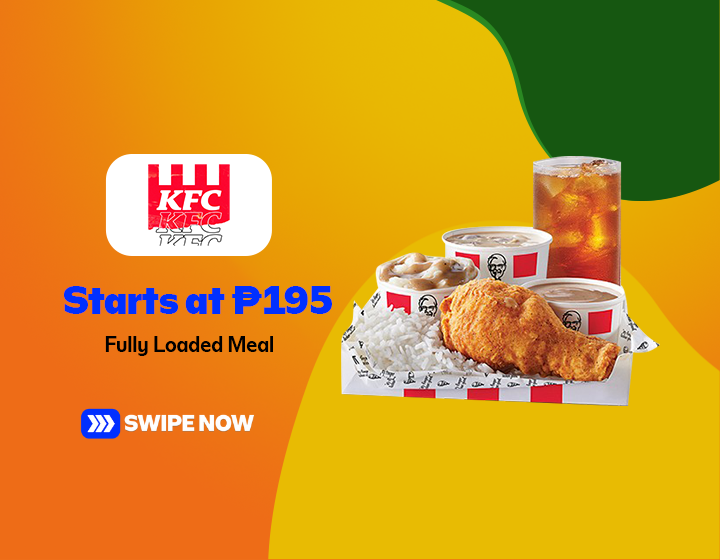 Fully Loaded Meal Starts at P195