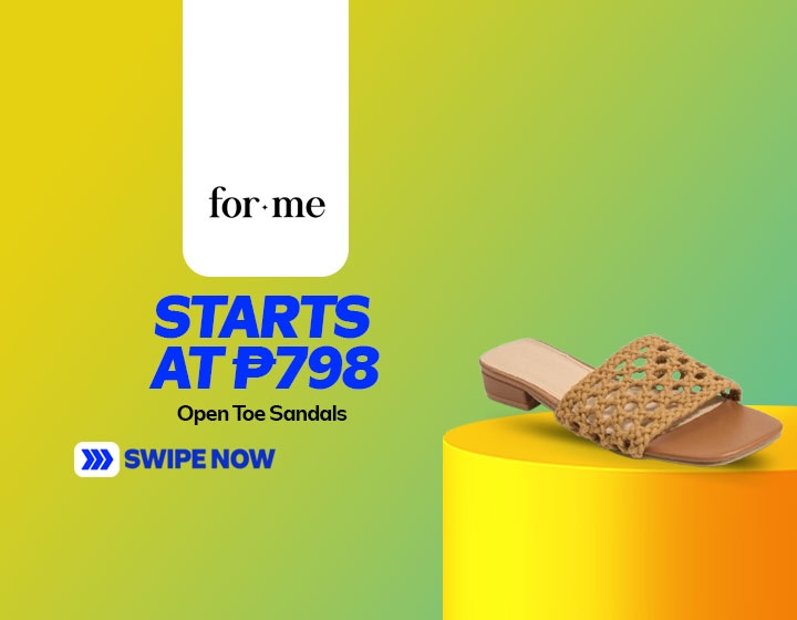 Open Toe Sandals start at P798