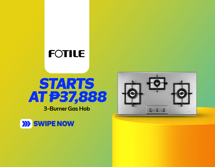 Gas Hob - 3 Burner starts at P37,888