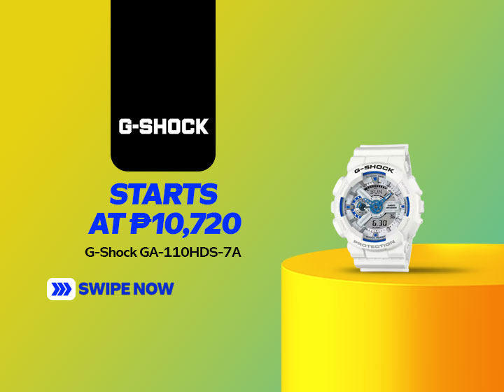 Casio G-Shock GA-110HDS-7A starts at P10,720