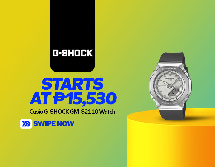 CASIO G-SHOCK GM-S2110-1A7DR starts at P15,530