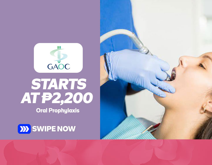 Oral Prophylaxis starts at P2,200