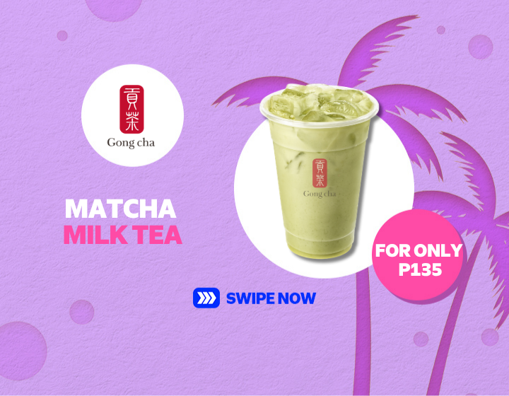 GONG CHA: MATCHA MILK TEA