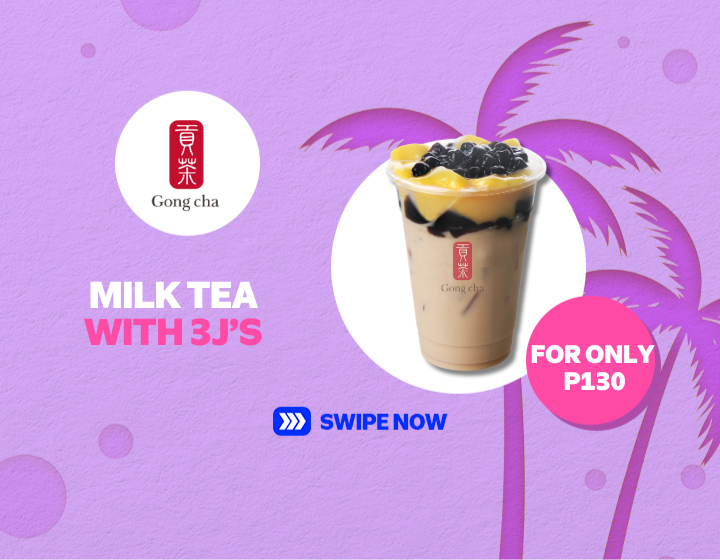 GONG CHA: MILK TEA WITH 3J'S