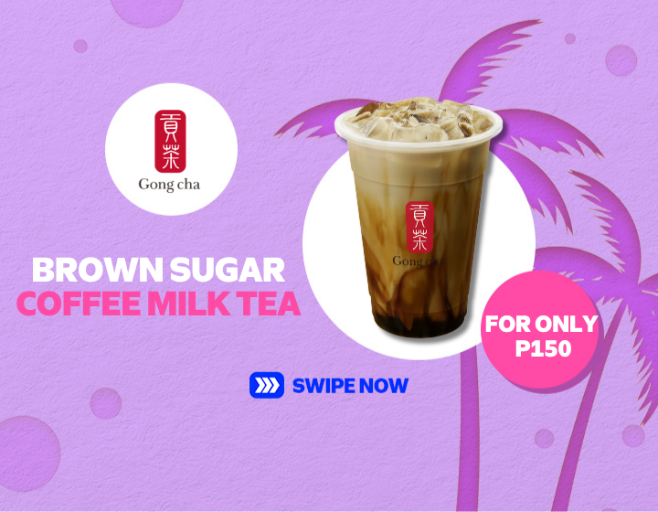 GONG CHA: BROWN SUGAR COFFEE MILK TEA