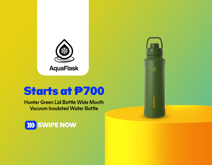 Hunter Green Sports Lid Bottle Starts at P700
