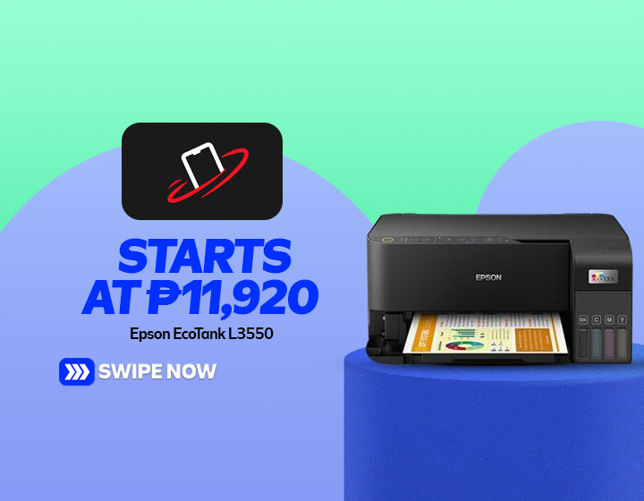 Epson EcoTank L3550 starts at P11,920