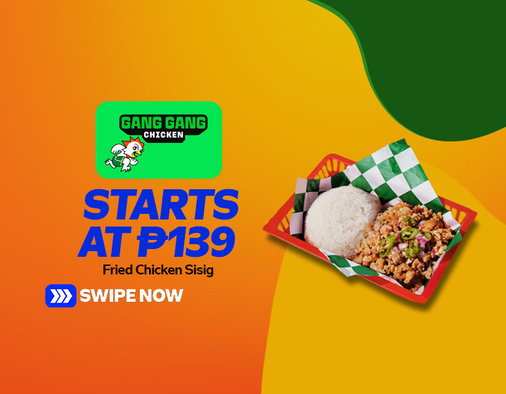 Fried Chicken Sisig starts at P139