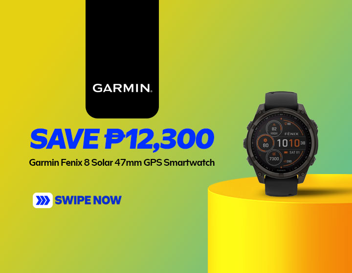 Save P12,300 on Garmin Fenix 8  - Solar 47mm GPS Smartwatch 