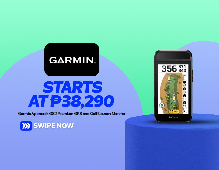 Garmin Approach G82 Premium GPS and Golf Launch Monitor starts at P38,290