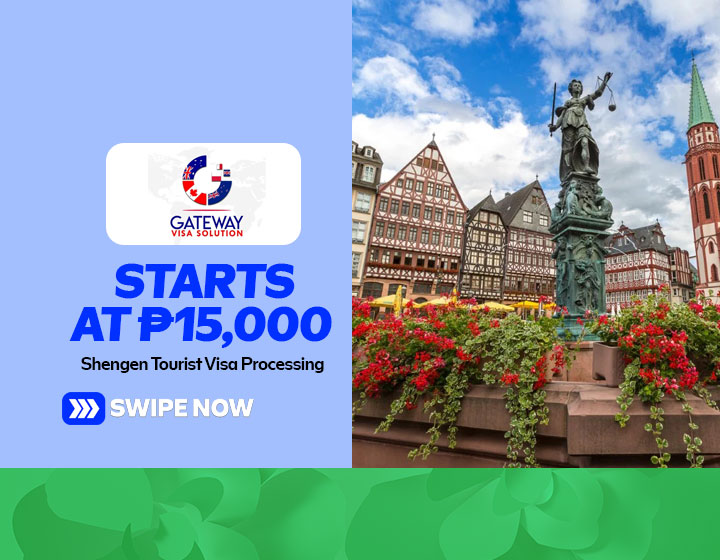 Tourist Visa Requirements for Shengen - Processing Fee starts at P15,000