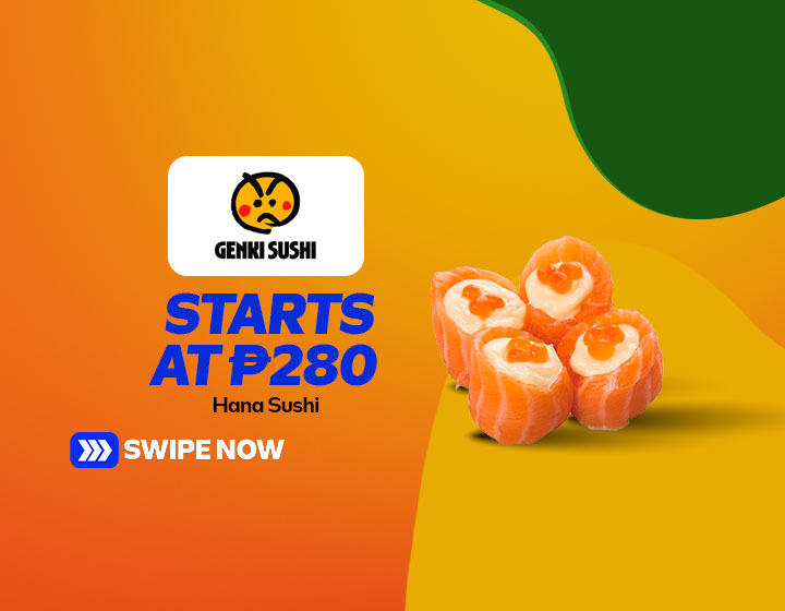 Hana Sushi starts at P280