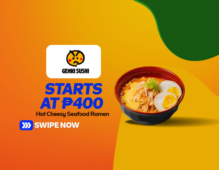 Hot Cheesy Seafood Ramen starts at P400