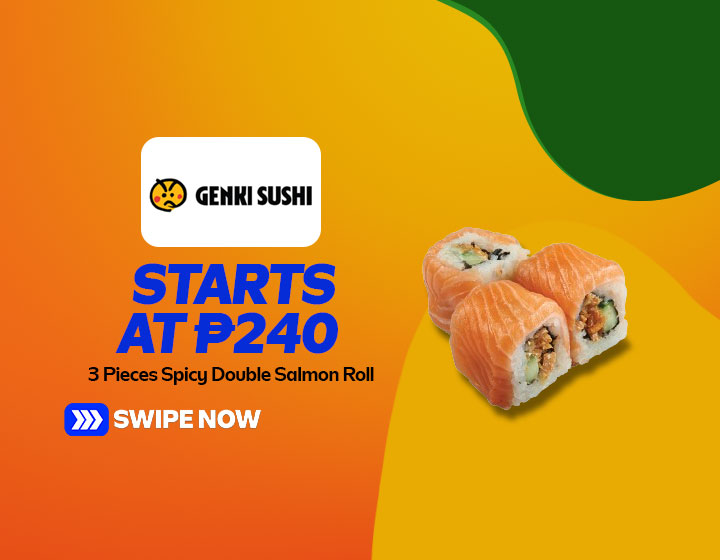 Spicy Double Salmon Roll - 3 Pieces starts at P240