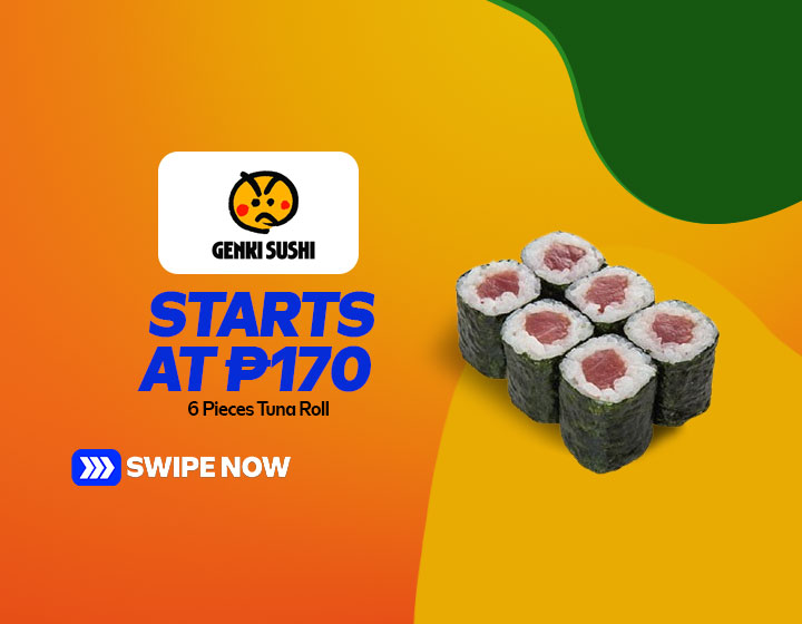 Tuna Roll - 6 Pieces starts at P170