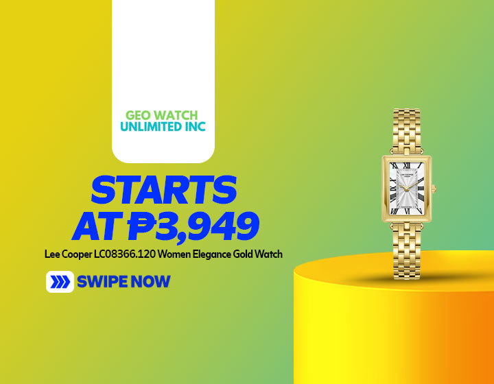 Lee Cooper LC08366.120 Women Elegance Gold Watch starts at P3,949