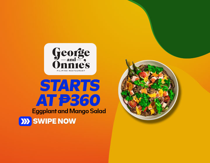 Eggplant and Mango Salad starts at P360