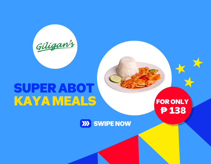 Giligan's Sweet & Sour Fish Fillet with Rice SUPER Abot-Kaya Rice Meal for only 155