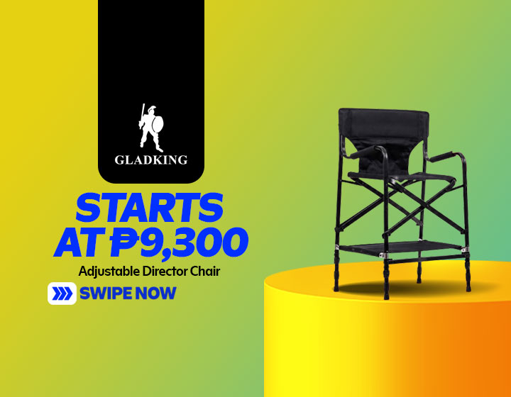 Adjustable Director Chair starts at P9,300