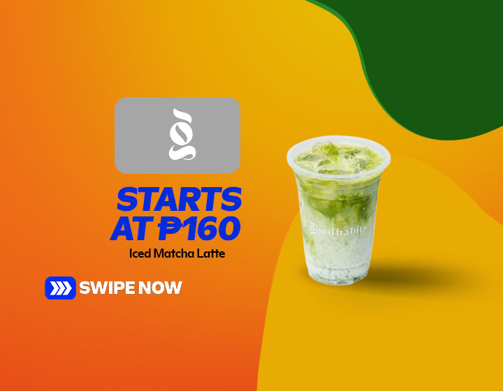 Iced Matcha Latte starts at P160
