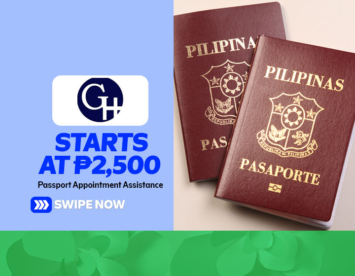 Passport Appointment Assistance starts at P2,500