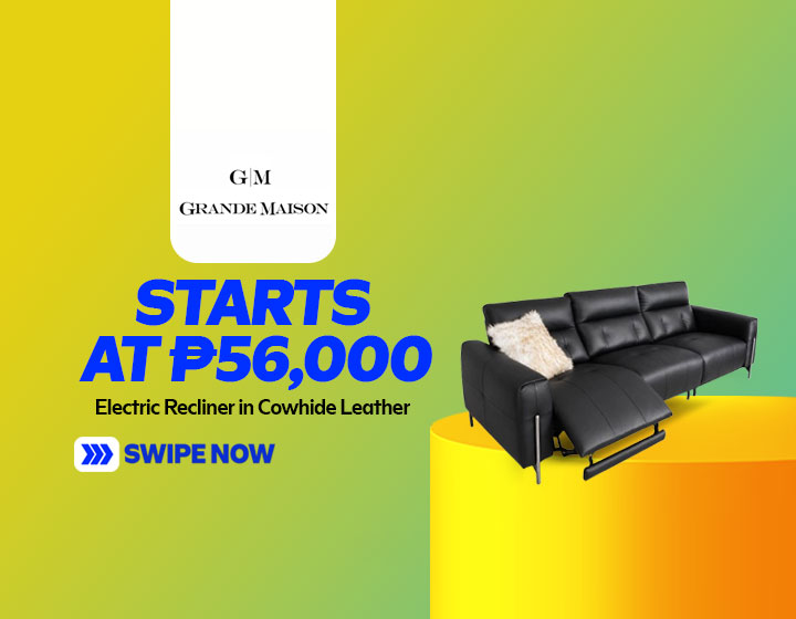 Electric Recliner in Cowhide Leather starts at P56,000