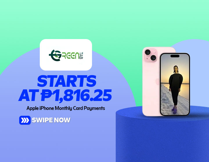 Apple iPhone Monthly Card Payment starts at P1,816.25