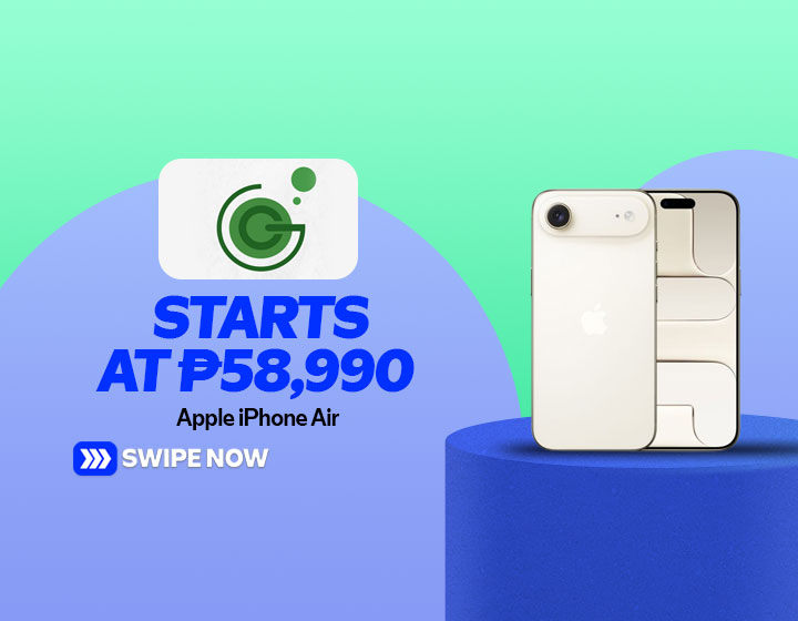 Apple iPhone Air 256GB starts at P58,990