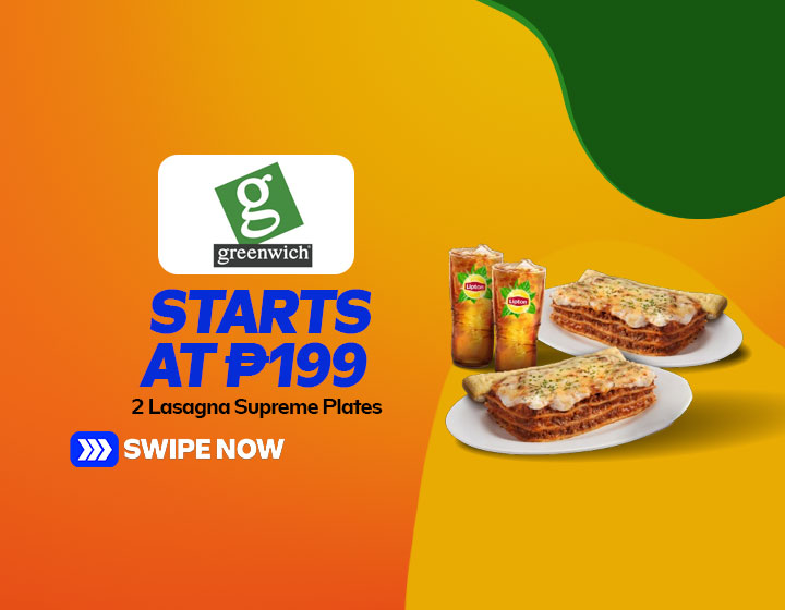 2 Lasagna Supreme Plates start at P199