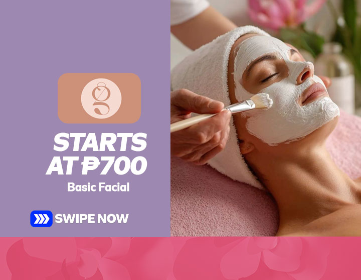 Basic Facial starts at P700