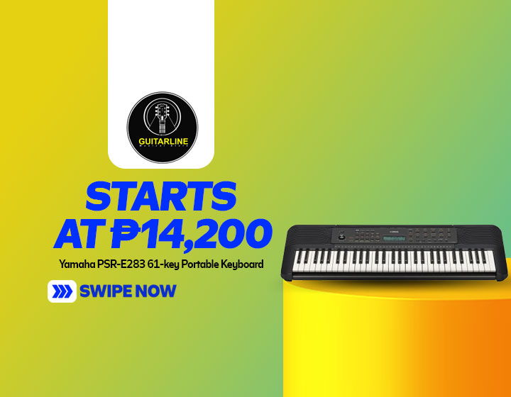 Yamaha PSR-E283 61-key Portable Keyboard starts at P14,200