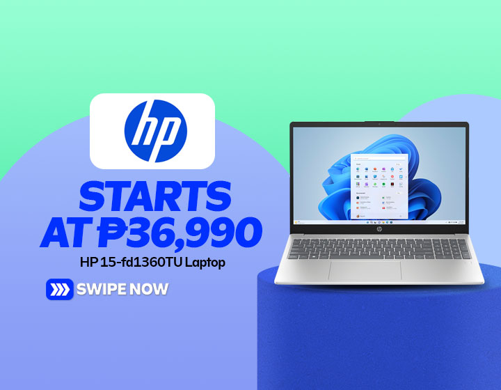 HP 15-fd1360TU Laptop starts at P36,990 