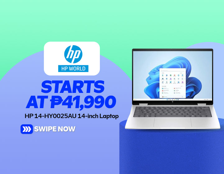 HP 14-HY0025AU 14-inch Laptop starts at P41,990