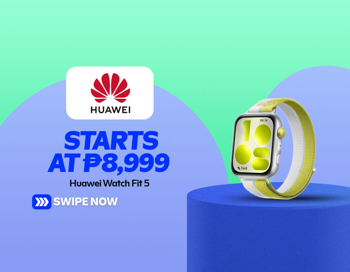 HUAWEI Watch Fit 5 starts at P8,999
