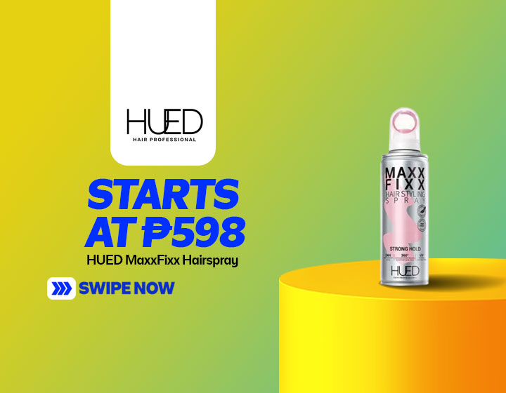 HUED MaxxFixx Hairspray starts at P598