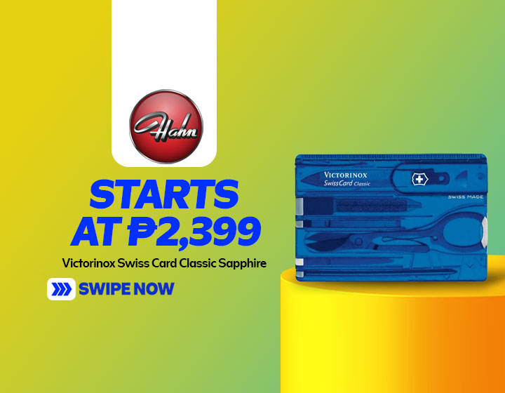 Victorinox Swiss Card Classic Sapphire starts at P2,399