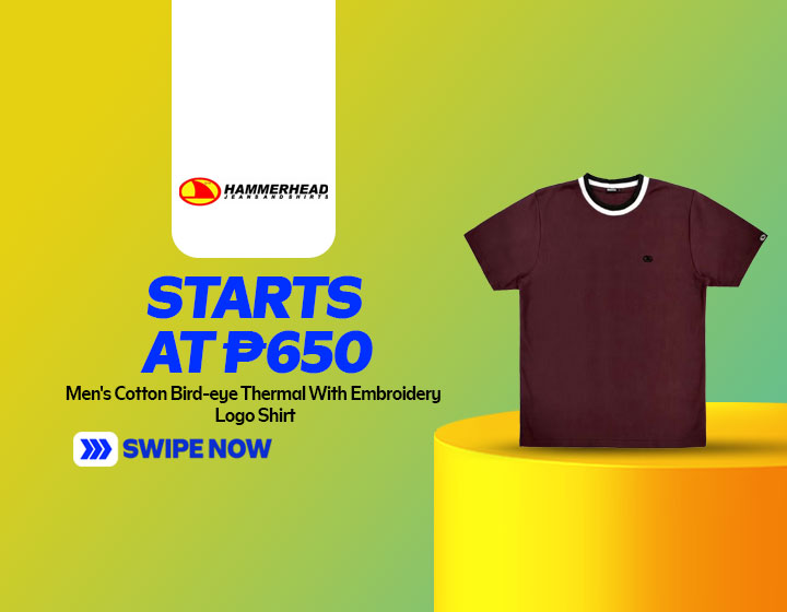 Men's Cotton Bird-eye Thermal With Embroidery Logo Shirt (0325RM-178) starts at P650