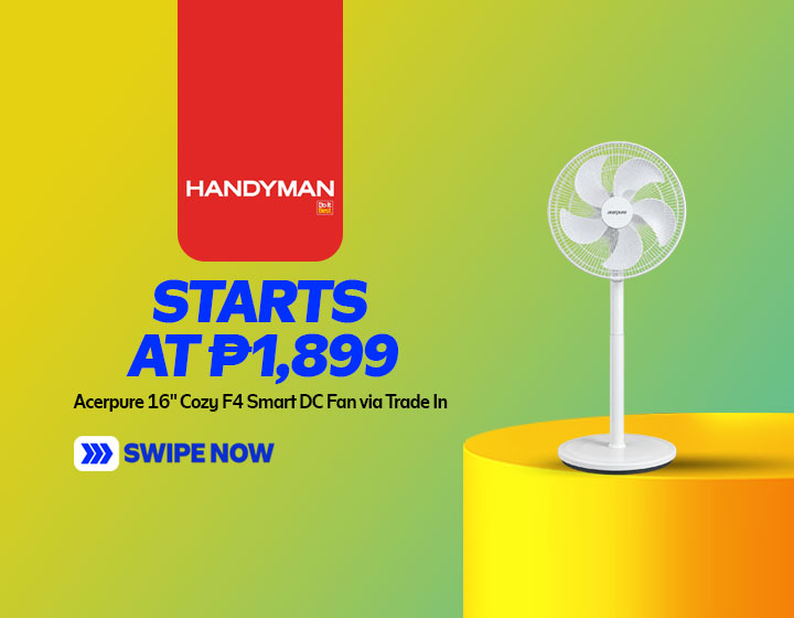 Acerpure 16" Cozy F4 Smart DC Fan starts at P1,899 via Trade-In