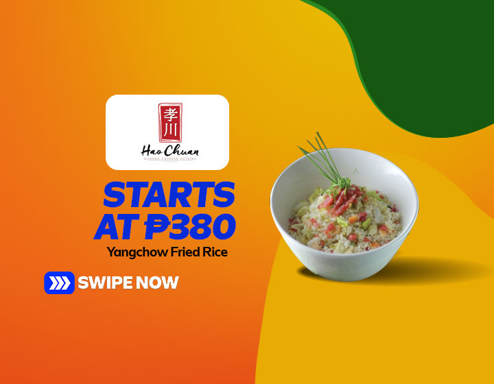 Yang Chow Fried Rice starts at P380