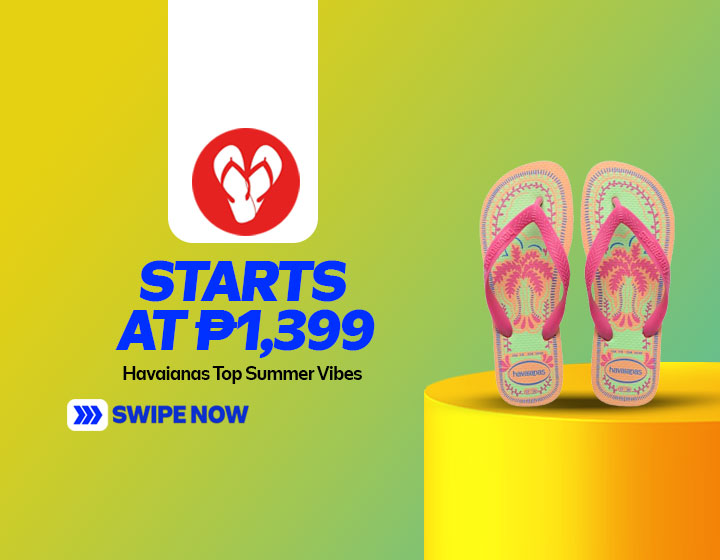 Havaianas Top Summer Vibes in Peach starts at P1,399