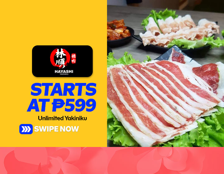 Unlimited Yakiniku starts at P599 per Head